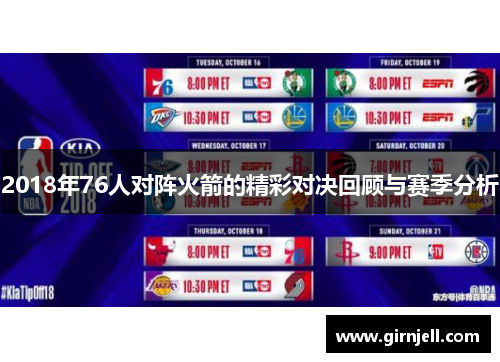 2018年76人对阵火箭的精彩对决回顾与赛季分析